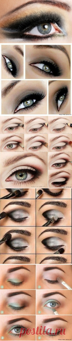 Эффектный макияж для сероглазых