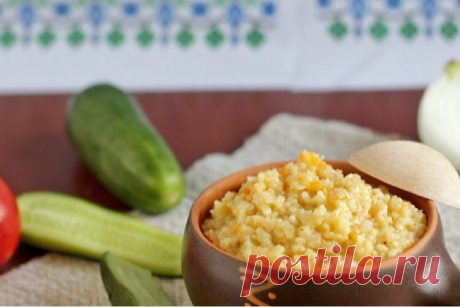 Аппетитная пшеничная каша с морковью и луком: пошаговый рецепт приготовления