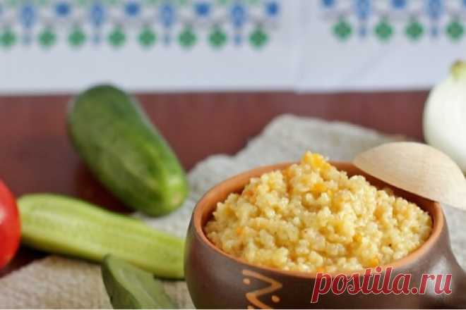 Аппетитная пшеничная каша с морковью и луком: пошаговый рецепт приготовления