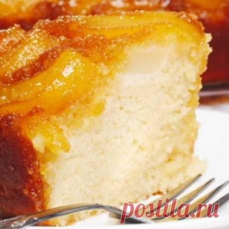 Пирог с грушами и карамельной корочкой. Вы будете готовить его постоянно - МирТесен