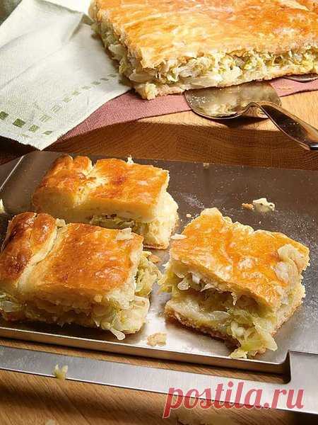 Капустный пирог по рецепту Татьяны Толстой | Еда.ру | Яндекс Дзен