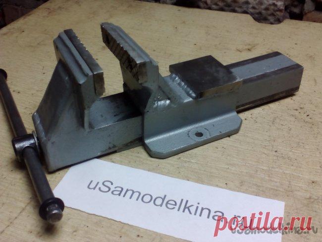 Самодельные слесарные тиски
