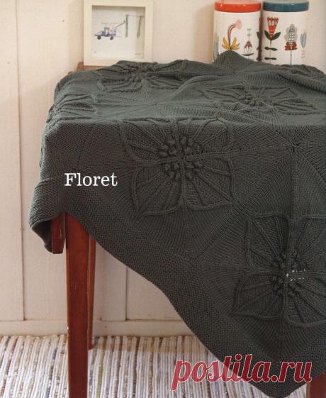 Плед Floret.
