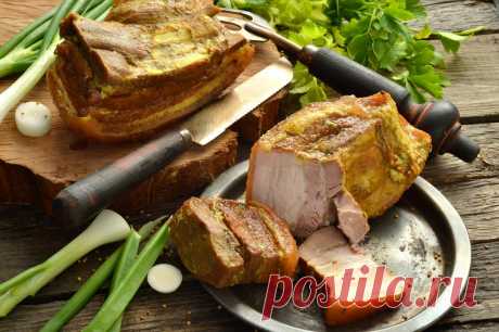 Быстрая и вкусная домашняя ветчина из свинины