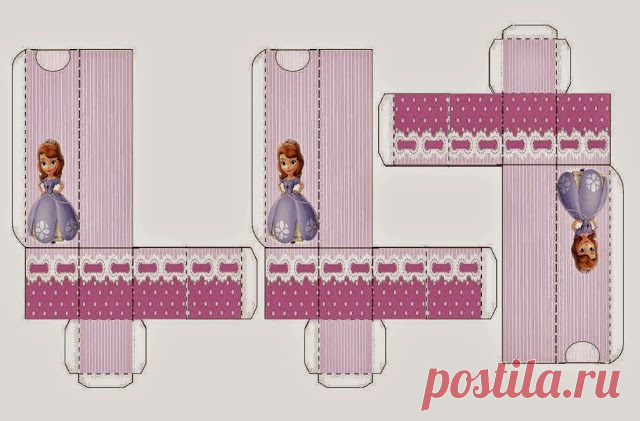 Dulce Sofía Primera: Cajas para Imprimir Gratis. | Ideas y material gratis para fiestas y celebraciones Oh My Fiesta!