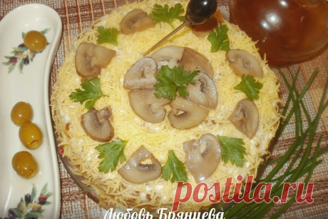Мужской закусочный торт к праздничному столу!