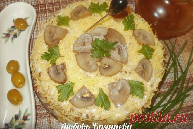 Мужской закусочный торт к праздничному столу!
