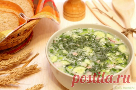 Ботвинья монастырская - Рецепты от Daily-menu.ru - Daily-menu.ru