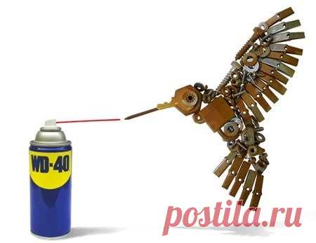 Хитрим с WD-40! Несколько примеров как можно использовать в повседневной жизни!