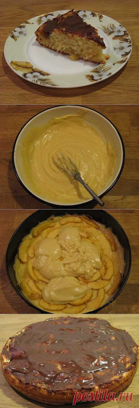 Легкие рецепты для вкуса жизни » Яблочный пирог на кефире