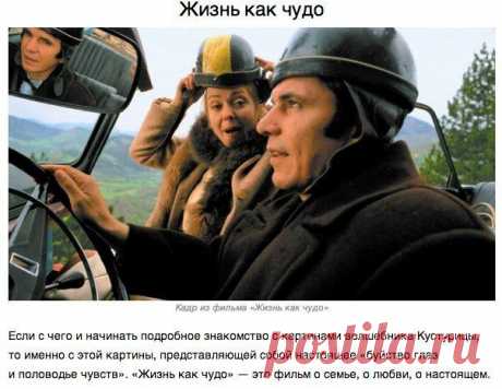 Балканский гений Эмир Кустурица / Восприятие бизнеса