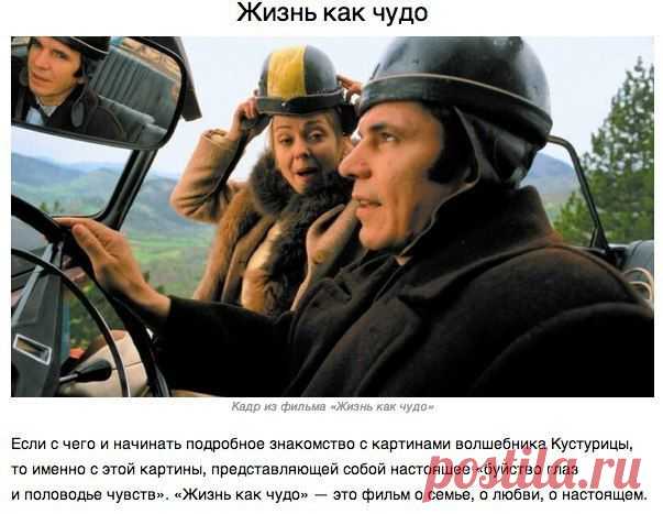 Балканский гений Эмир Кустурица / Восприятие бизнеса