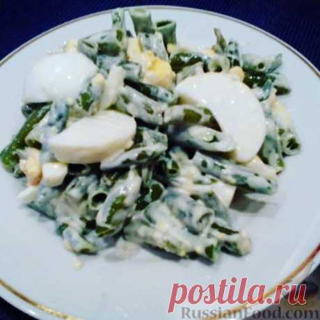 Рецепт: Салат из стручковой фасоли на RussianFood.com