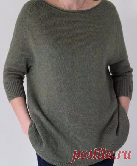 Джемпер "Хейворд" спицами сверху вниз. МК. / Обсуждение на LiveInternet - Российский Сервис Онлайн-Дневников