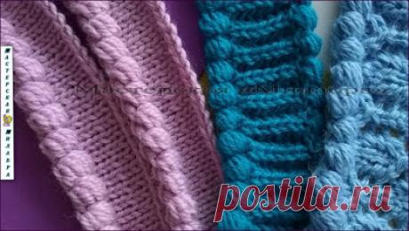 Край с цельновязанными "шишечками" - Мастерская "Милабра"