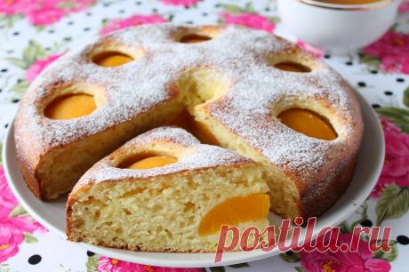 tatianovski: Пирог с рикоттой и персиками