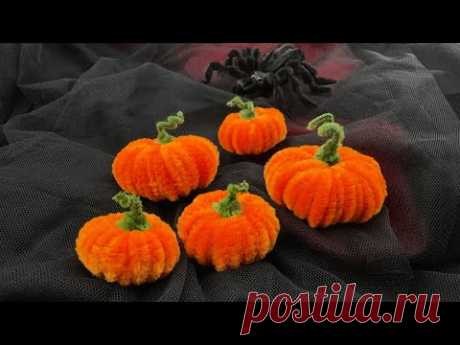 ABC TV | How To Make A Pumpkin With Pipe Cleaner - Craft Tutorial