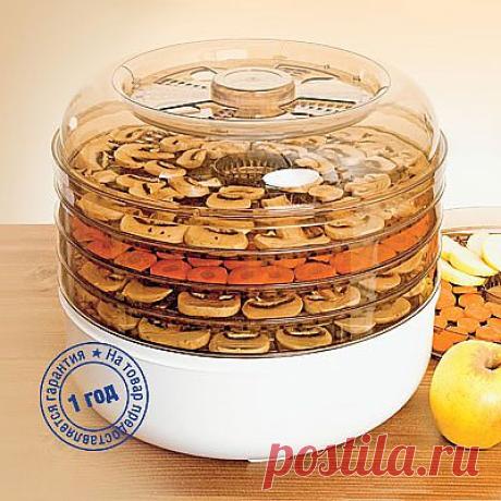 Электросушилка для овощей, фруктов, грибов, ягод - ХИТЫ ПРОДАЖ - Дачный сезон: MeggyMall.ru Интернет-магазин
