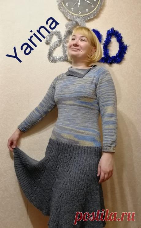 Платье &quot;Зимнее небо&quot;