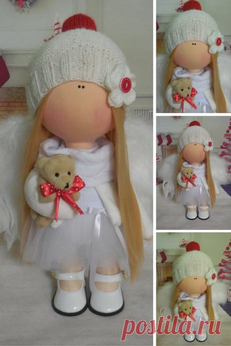 Angel doll Cloth doll Tilda doll Textile doll by AnnKirillartPlace
