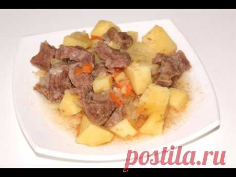 Мясо с картошкой в мультиварке редмонд, рецепт жаркого, как приготовить говядину с картошкой