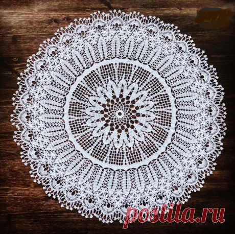 Ажурная салфетка, связанная крючком: красота и элегантность в каждой петле