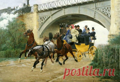 Jean Richard Goubie (French, 1842-1899)- французский живописец