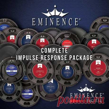 Eminence Digital Eminence Complete Impulse Response Package Impulse Responses (IRs) WAV  | 34.19 MB

Everything provided in the Eminence Complete Speaker Impulse Response Package is 51 guitar speakers sampled. These profile both for purposes of profiling and for use in music software packages such as DAW. This package deserves a special mention for not only because of the wide variety but also the amount of quality and functionality it offers to the guitarists and producers.
