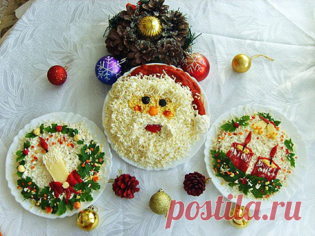 Идеи и рецепты Новогодних блюд! Оригинально, не затейливо, и очень вкусно!!!.