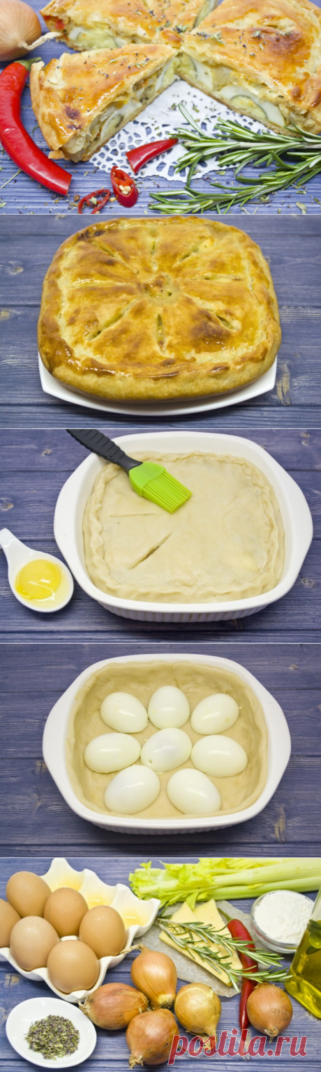 Пирог с луком — классика Прованса.