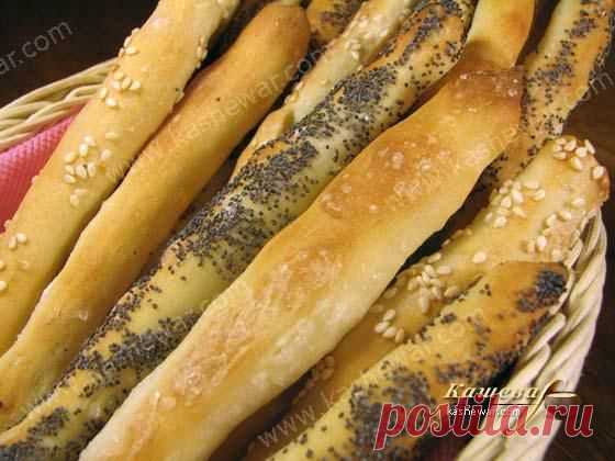 Гриссини рецепт с фото | Кашевар