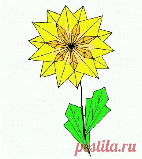 Origami Paper - Origami kaaviot - Luonto (Astra - ensimmäinen versio)