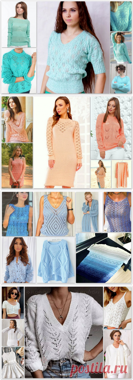 Вязальная цветотерапия: 93 модели крючком и спицами — в белых, красных, чёрных и других цветах | Paradosik_Handmade | Яндекс Дзен
