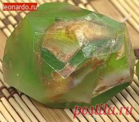 Малахитовое мыло | Уроки творчества | Леонардо хобби-гипермаркет - сделай своими руками