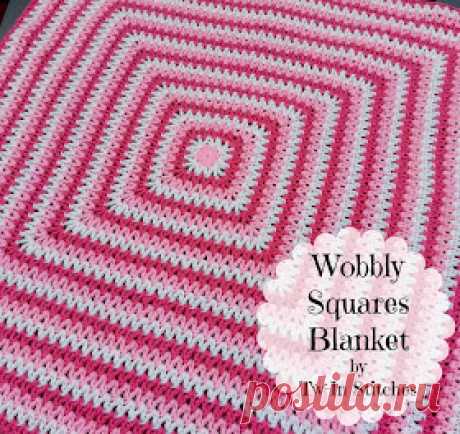 Tw-In Stitches: Wobbly Squares Blanket - Free Pattern | Tw-In Stitches