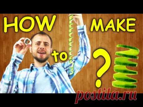 Как сделать спиральную терку своими руками / How to make a spiral grater