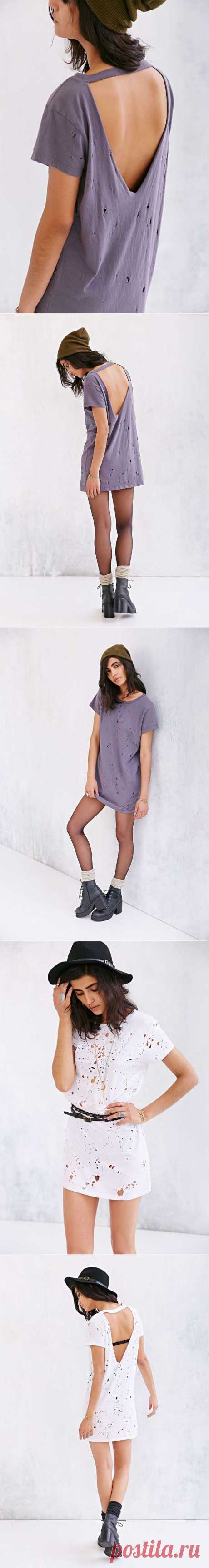 &quot;Платье из футболки&quot; Urban Outfitters / Футболки DIY /