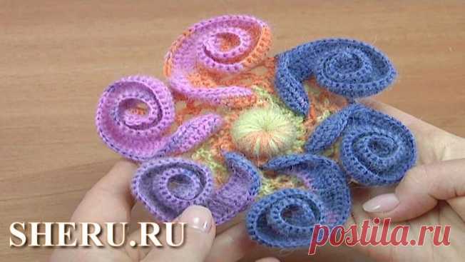 Цветы крючком