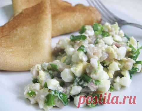Начинка для блинов из сельди