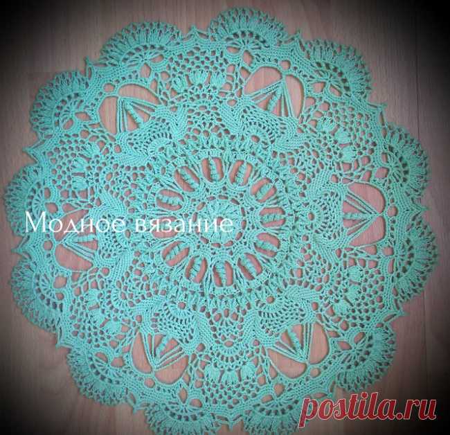 Красивые салфетки крючком в вашу коллекцию - Crochet - Modnoe Vyazanie