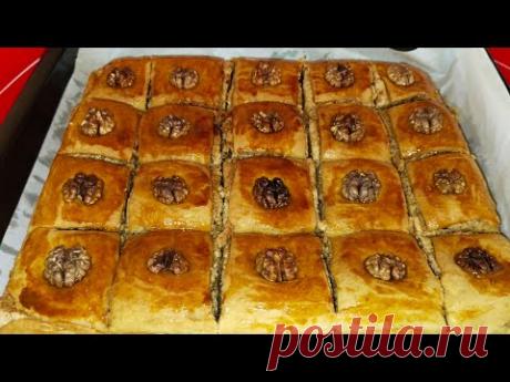 ДАЖЕ дети просыпаются от запаха! Супер НОВОГОДНИЙ ТОРТ !!! Сочная начинка! ВОСТОЧНАЯ ПАХЛАВА