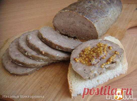 Печеночная колбаса 