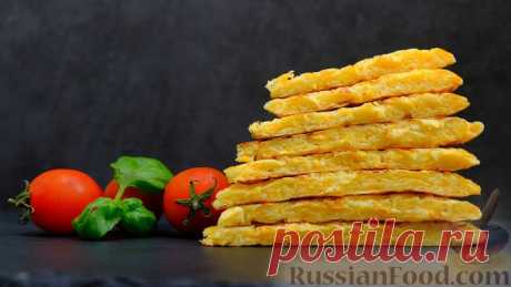 Рецепт: Сырные лепёшки на завтрак на RussianFood.com