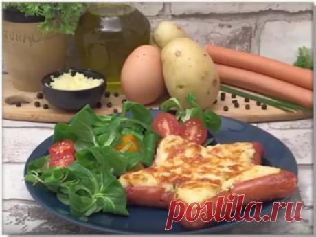 Оригинальная закуска "Звёздочки из сосисок"