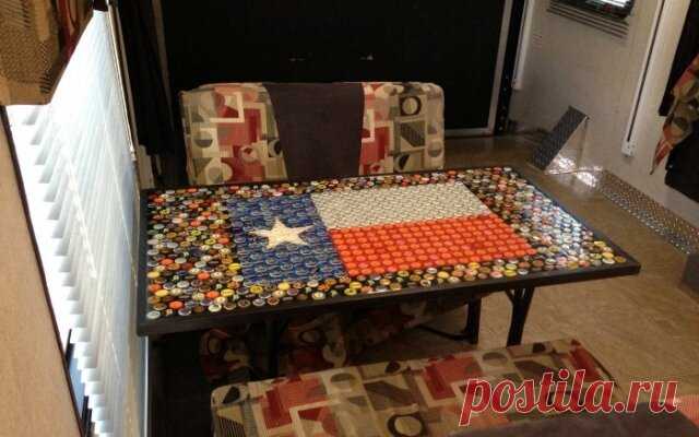 Я собираю крышки - я алкоголик? Нет, я рукастый просто! | Дом с огородом в пригороде | Яндекс Дзен
Мы с мужем уже пару лет хотим сделать стол из бутылочных крышек. Чтобы сэкономить, мы завербовали наших друзей для этого дела. Все вместе собирали эти крышки в течение нескольких лет, а не за один выходной :))
