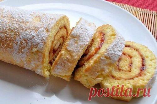 БЫСТРЫЙ ЙОГУРТОВЫЙ РУЛЕТ С ДЖЕМОМ 

ингредиенты: 

- яйца 2 шт. 
Показать полностью…