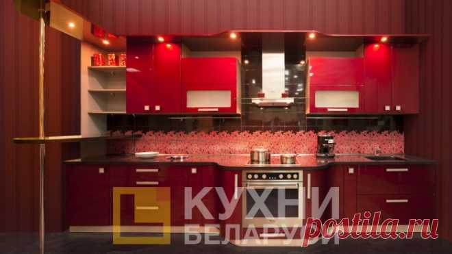 Кухни из крашенного МДФ в Самаре на заказ