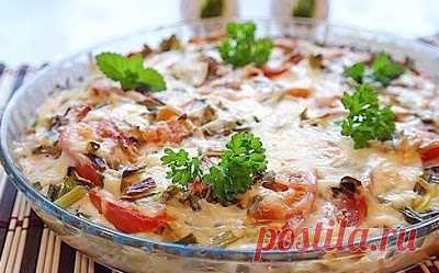 Картофельная пицца