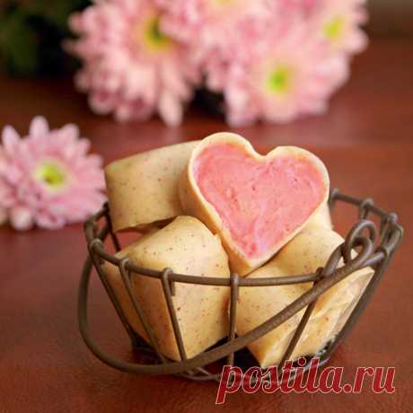 Конфеты с кремом из малины Домашние конфеты можно приготовить буквально за 2-3 часа!