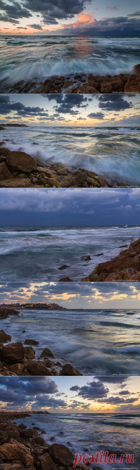 Морские пейзажи Тель-Авива. Фотограф Антон Петрусь - Фотоискусство